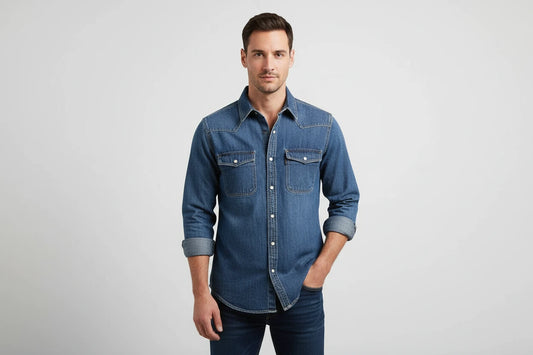 Bawełniana koszula jeansowa Dura Denim