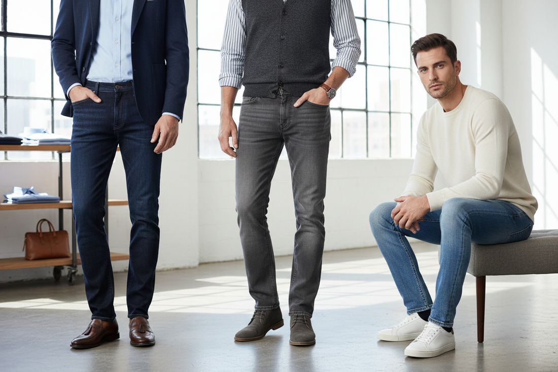 Przewodnik po męskich jeansach: Business Casual w nowoczesnym wydaniu