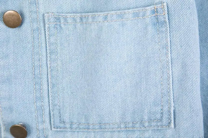 Wszechstronny jacket denim Średnia długość