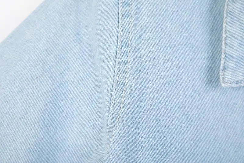 Wszechstronny jacket denim Średnia długość