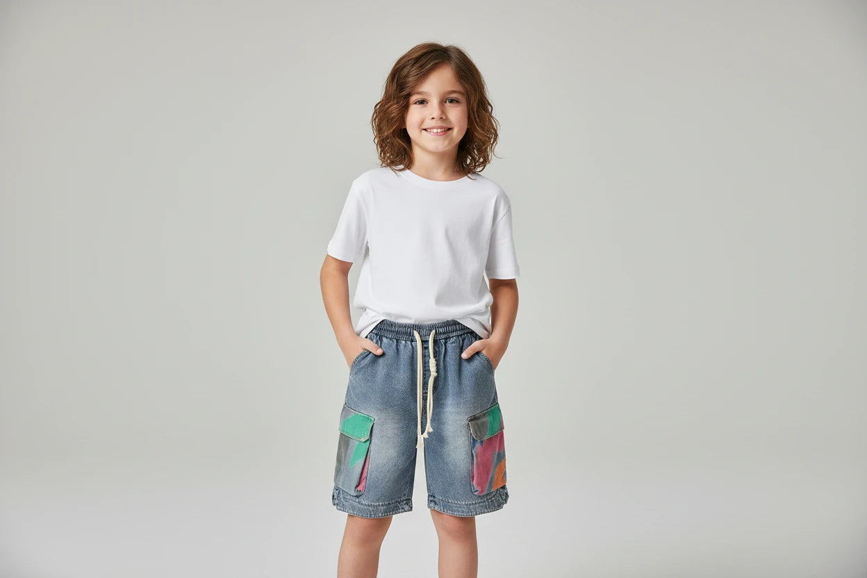 Szorty Jeansowe Denim Spray Junior