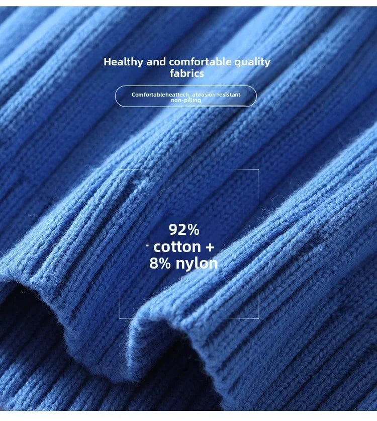 Golf Męski z Dzianiny Bawełnianej