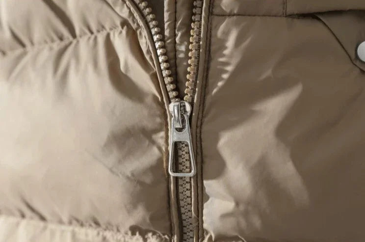 Wygodny Bezrękawnik z Kołnierzem Typu Turn-Down