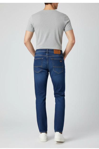Nowość! Męskie Jeansy Business Casual Slim Stretch