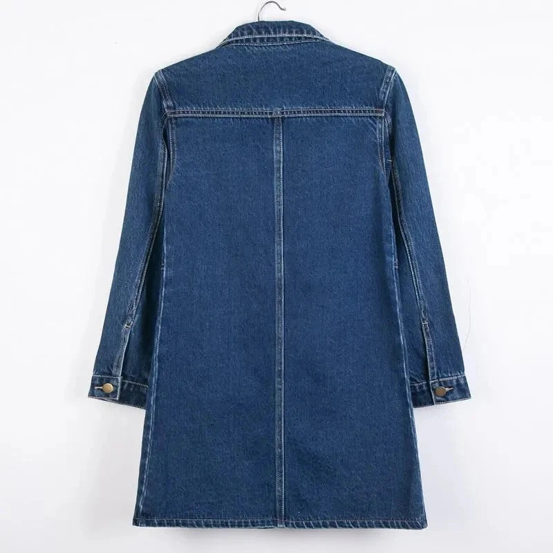 Wszechstronny jacket denim Średnia długość