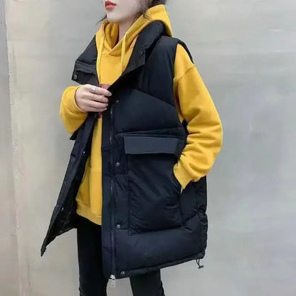 Ocieplany bezrękawnik damski pikowany Cold Thermo