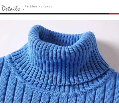 Golf Męski z Dzianiny Bawełnianej