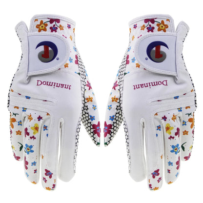 Skórzane rękawiczki golfowe damskie dla kobiet