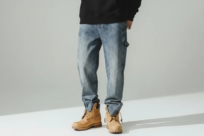 Męskie jeansy Cargo Cowboy Zwężane Denim