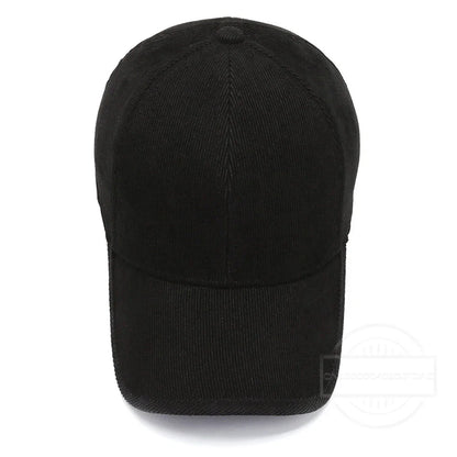 Zimowa czapka sztruksowa Baseballowa Corduroy dla Mężczyzn i Kobiet