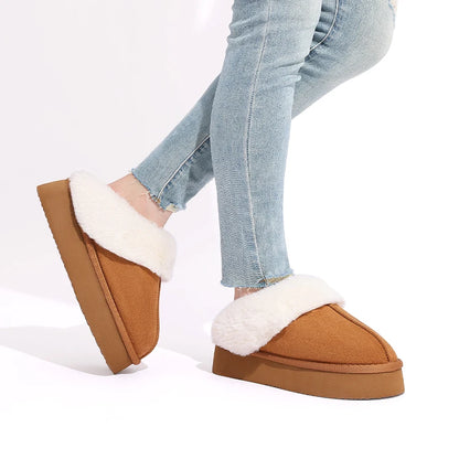 Antypoślizgowe ciepłe i miękkie Smile Plump z pianką pamięciową