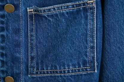 Wszechstronny jacket denim Średnia długość