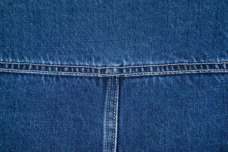 Wszechstronny jacket denim Średnia długość