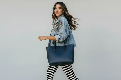 Damska kurtka jeansowa leopard