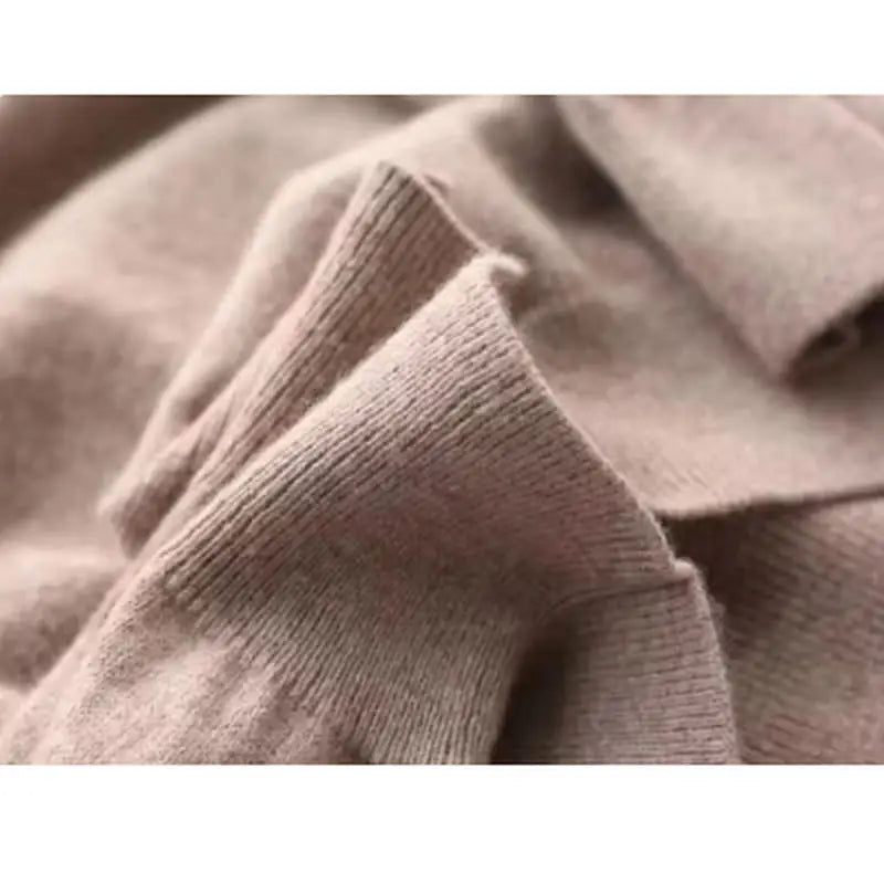 Sweter męski mieszanka Kaszmiru i bawełny