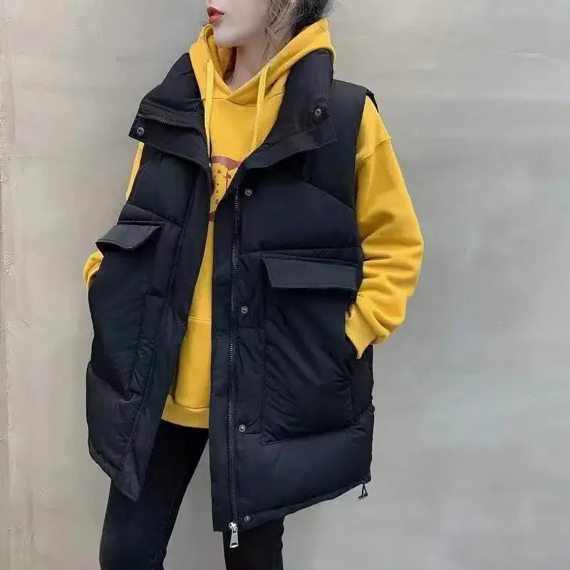 Ocieplany bezrękawnik damski pikowany Cold Thermo