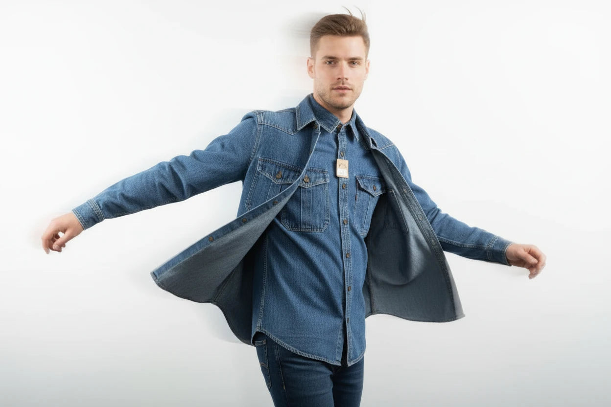 Bawełniana koszula jeansowa Dura Denim