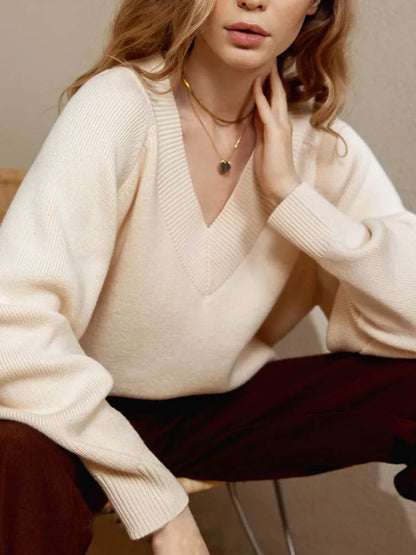 Sweter damski gruba dzianina Multicolor