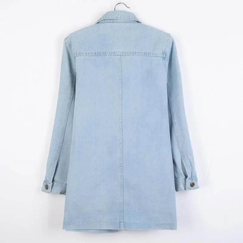 Wszechstronny jacket denim Średnia długość