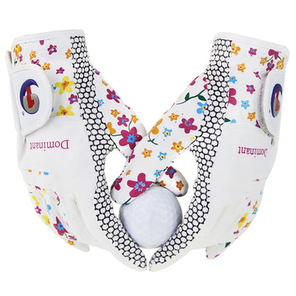 Skórzane rękawiczki golfowe damskie dla kobiet