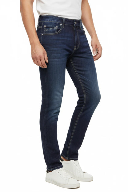 Nowość! Męskie Jeansy Business Casual Slim Stretch