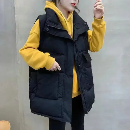 Ocieplany bezrękawnik damski pikowany Cold Thermo