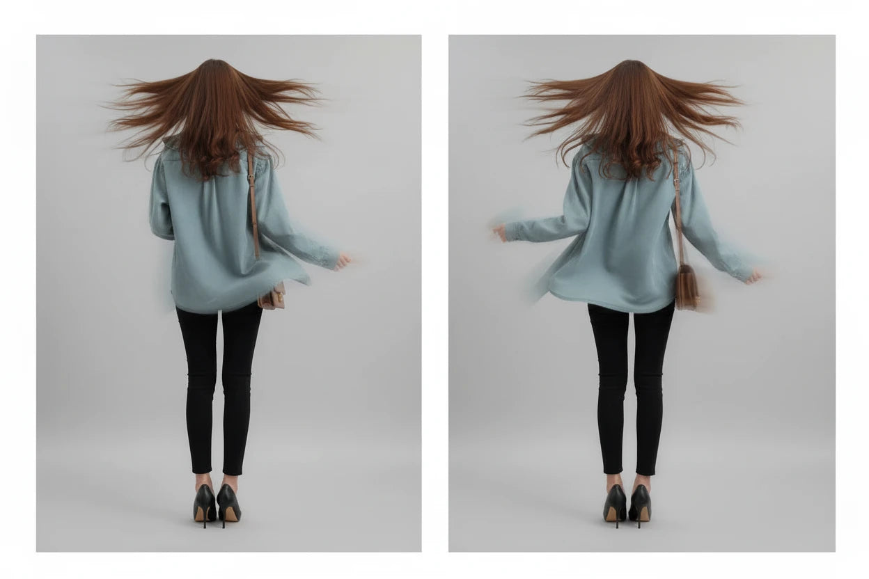 Koszula dżinsowa Volant z falbanami na karczku