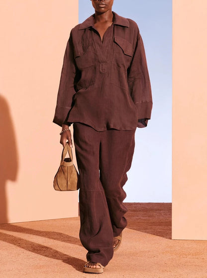 Mini Shopper Bag z Ekologicznego Zamszu